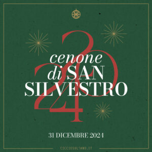 MENU SAN SILVESTRO 2024 CICCIO SULTANO